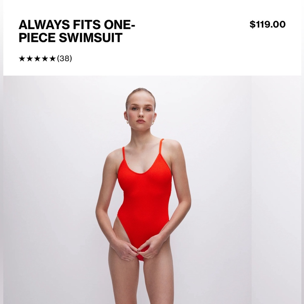 NWT - Good American - Always Fits Swimsuit